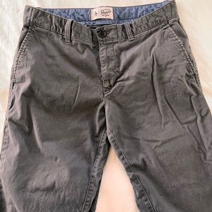 Original Penguin Gray Slim Chino Pants 32x32